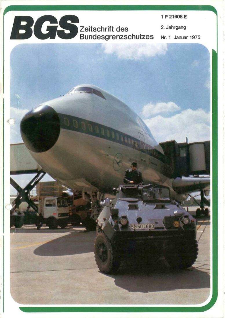 Zeitschrift des BGS 01/1975 – Seite 1
