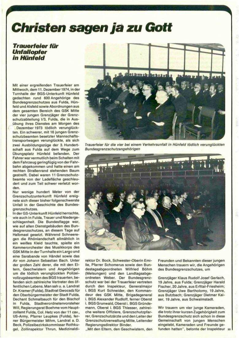 Zeitschrift des BGS 01/1975 – Seite 25