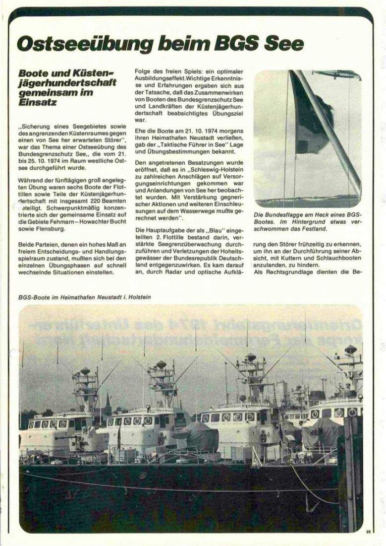 Zeitschrift des BGS 01/1975 – Seite 27