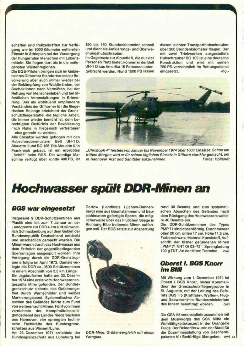 Zeitschrift des BGS 01/1975 – Seite 31