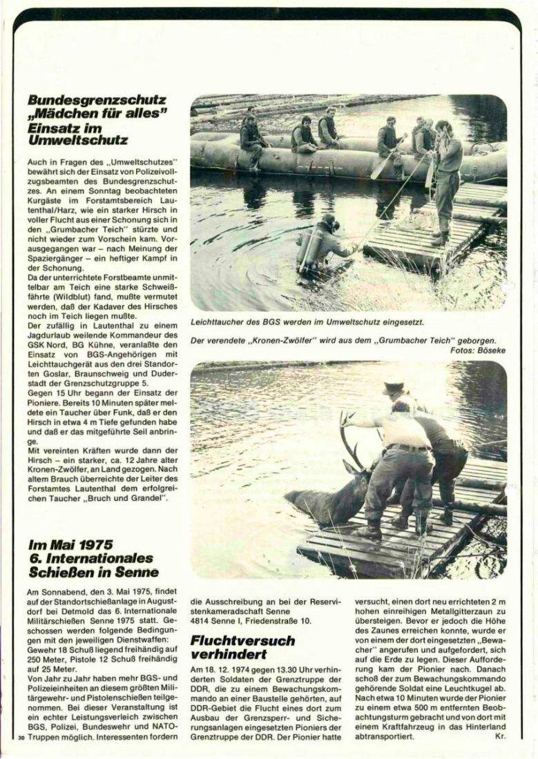 Zeitschrift des BGS 01/1975 – Seite 32