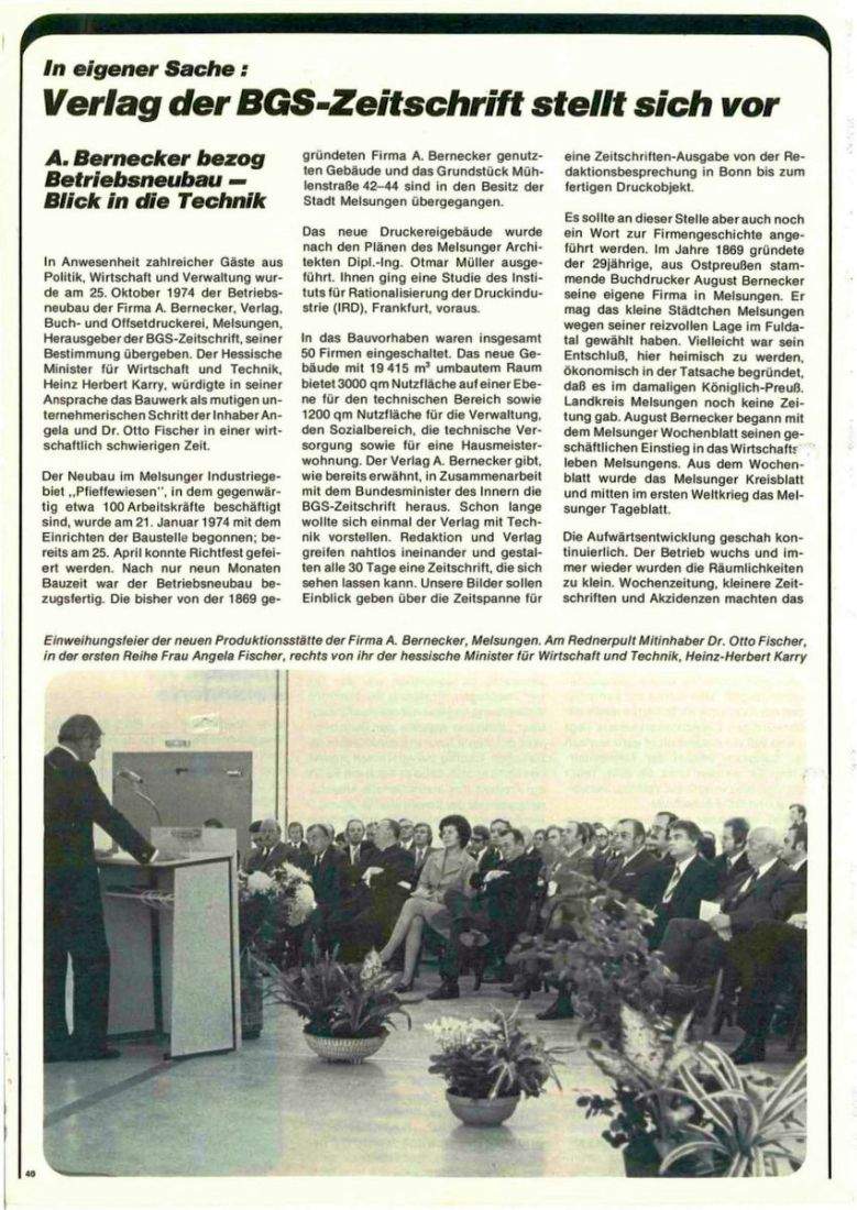 Zeitschrift des BGS 01/1975 – Seite 42