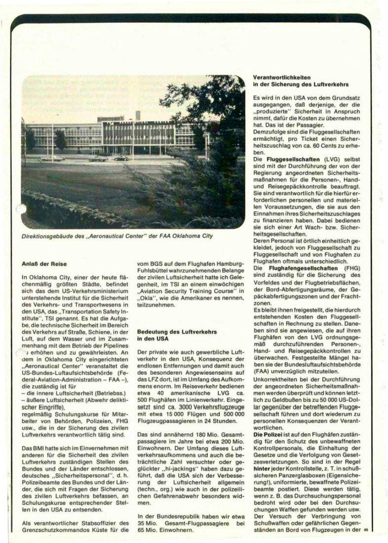 Zeitschrift des BGS 01/1975 – Seite 47