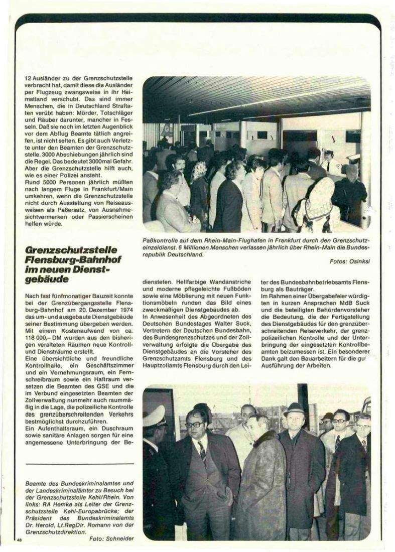 Zeitschrift des BGS 01/1975 – Seite 50