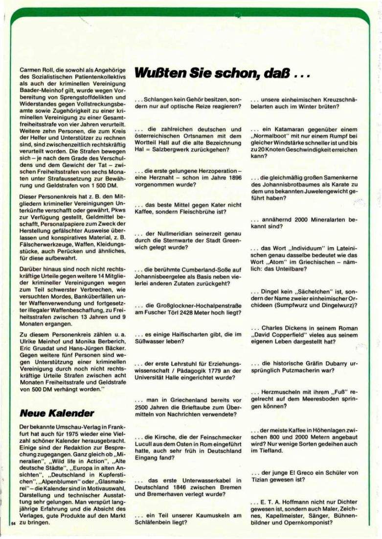 Zeitschrift des BGS 01/1975 – Seite 56