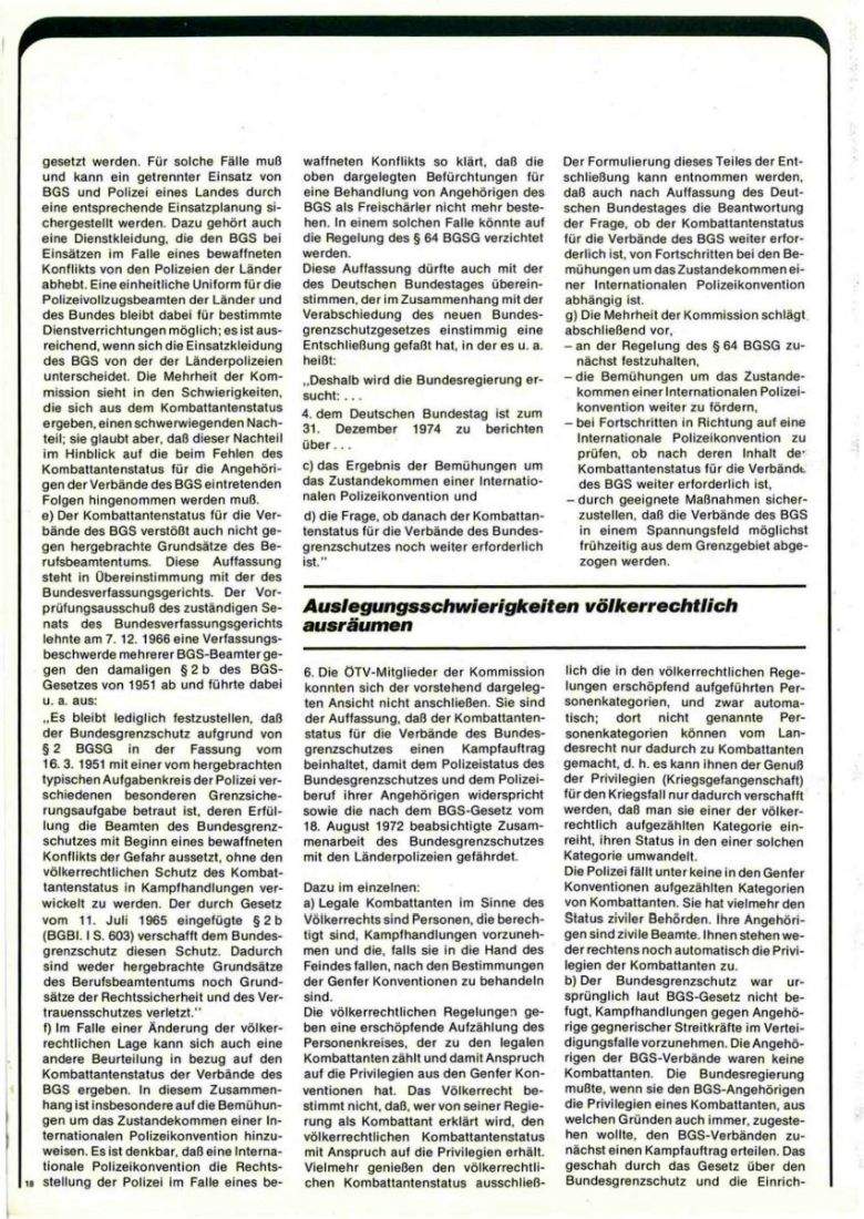 Zeitschrift des BGS 02/1975 – Seite 20