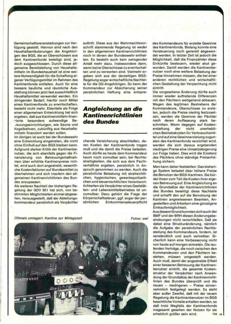 Zeitschrift des BGS 02/1975 – Seite 31