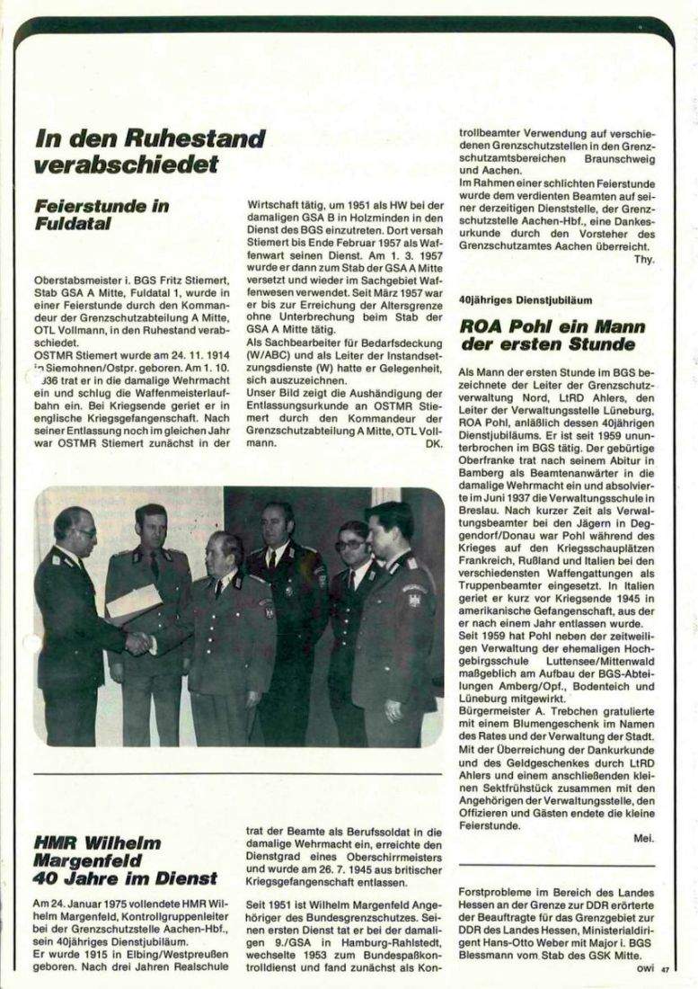 Zeitschrift des BGS 02/1975 – Seite 49