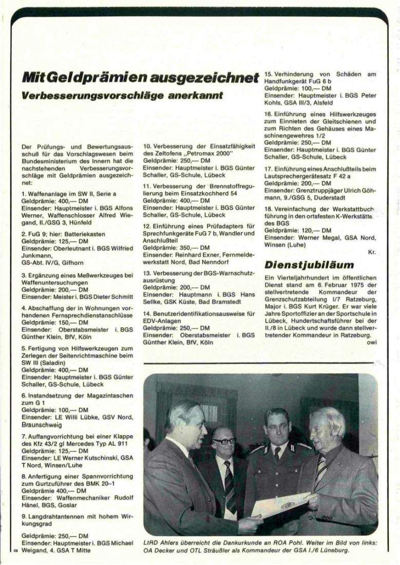 Zeitschrift des BGS 02/1975 – Seite 50