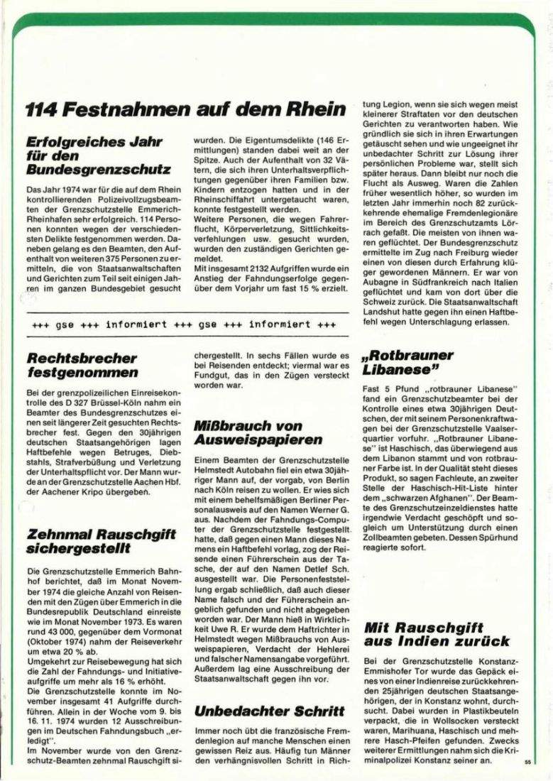 Zeitschrift des BGS 02/1975 – Seite 57