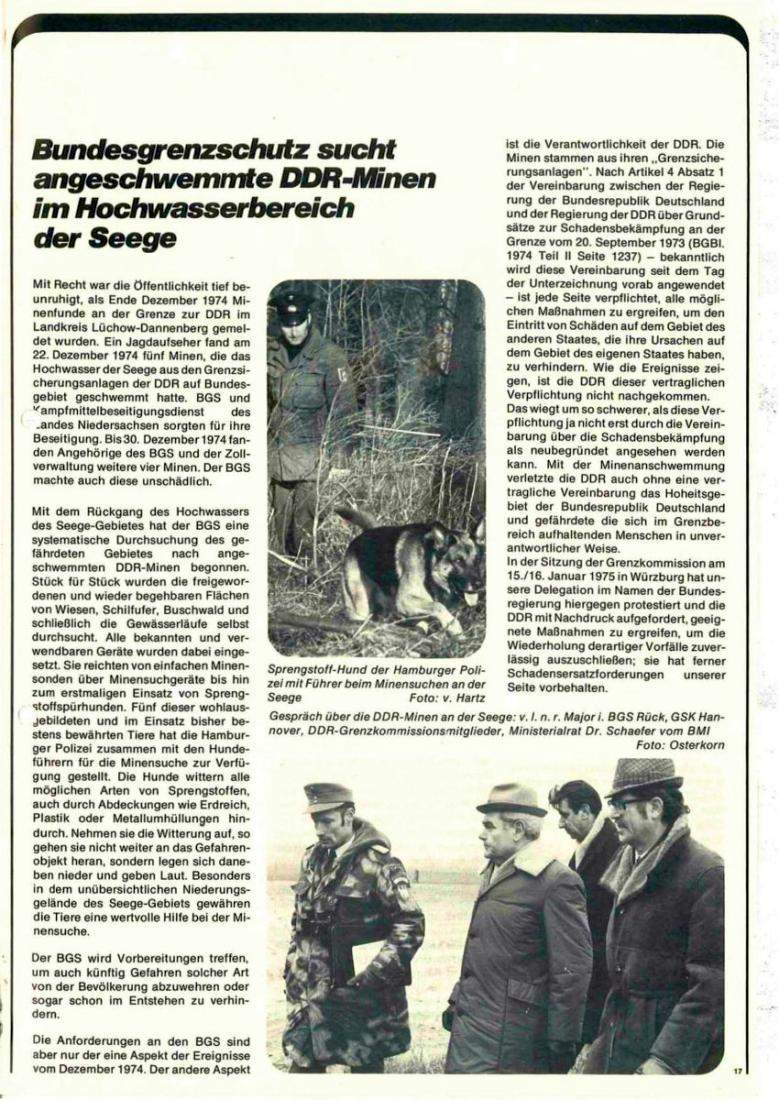 Zeitschrift des BGS 03/1975 – Seite 19