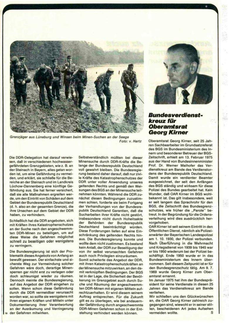Zeitschrift des BGS 03/1975 – Seite 20