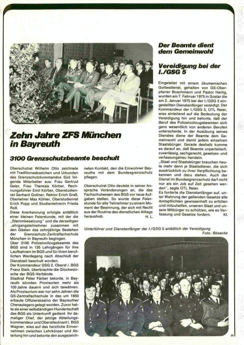 Zeitschrift des BGS 03/1975 – Seite 27