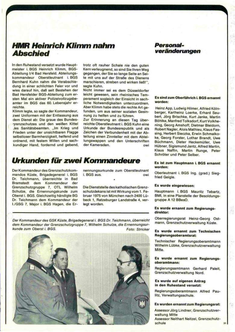 Zeitschrift des BGS 03/1975 – Seite 33