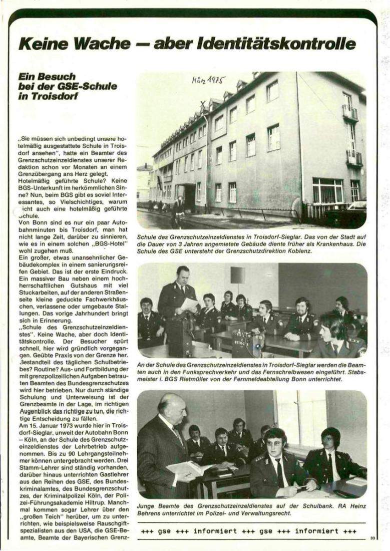 Zeitschrift des BGS 03/1975 – Seite 35