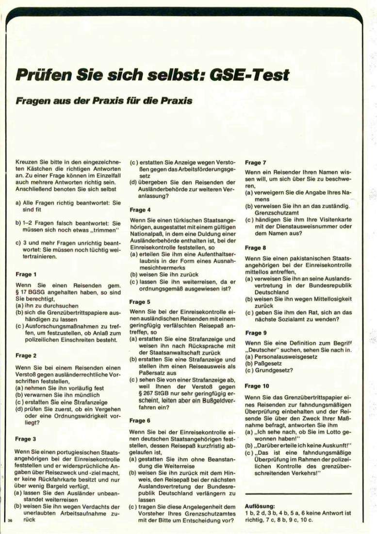 Zeitschrift des BGS 03/1975 – Seite 38