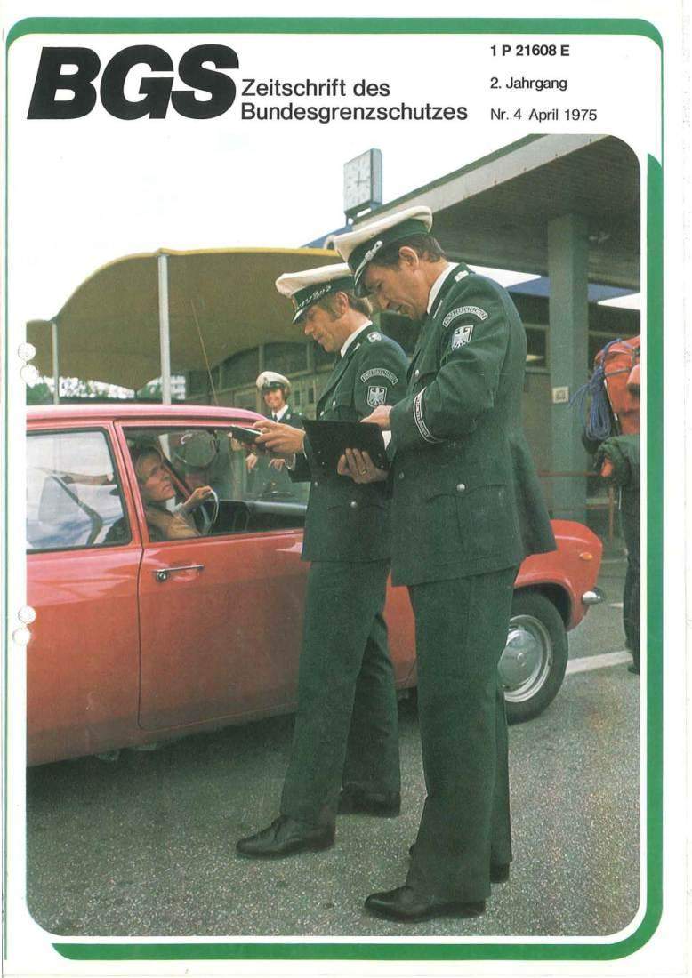 Zeitschrift des BGS 04/1975 – Seite 1