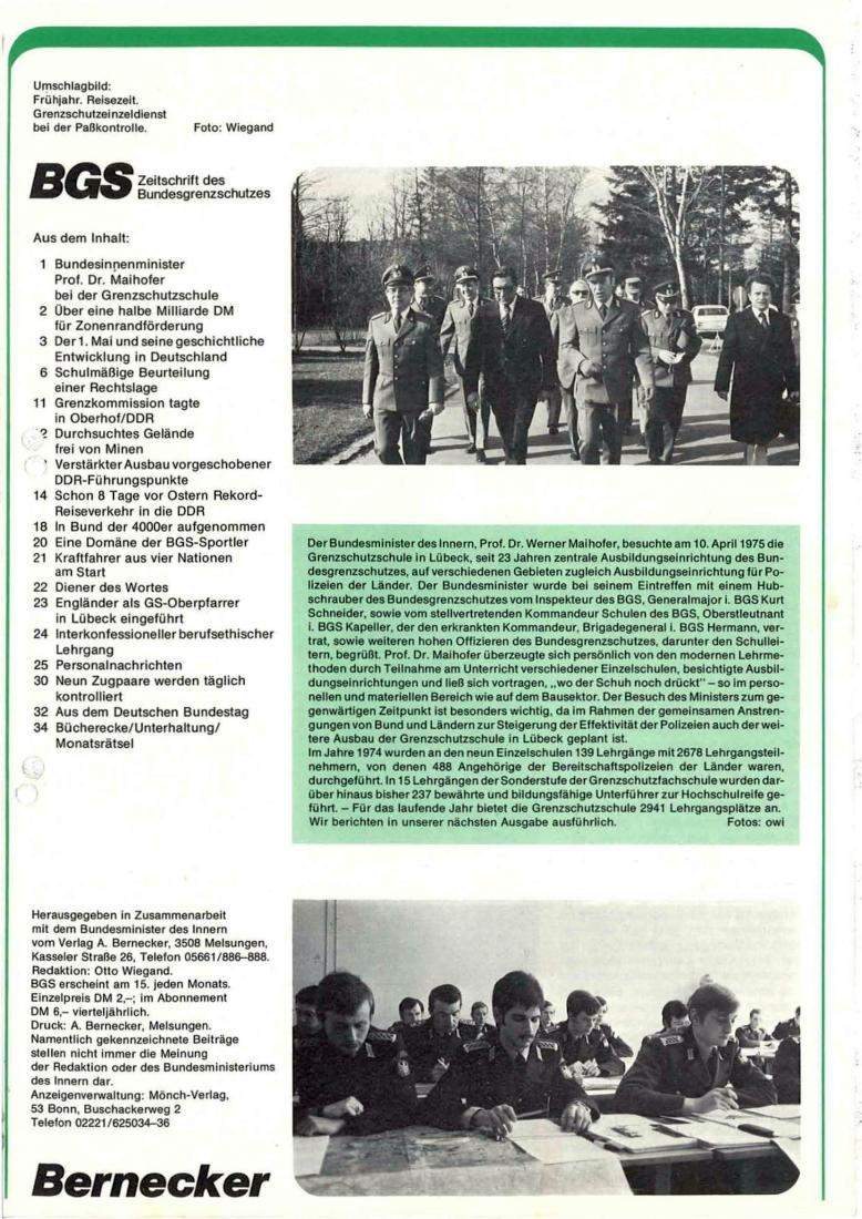 Zeitschrift des BGS 04/1975 – Seite 3