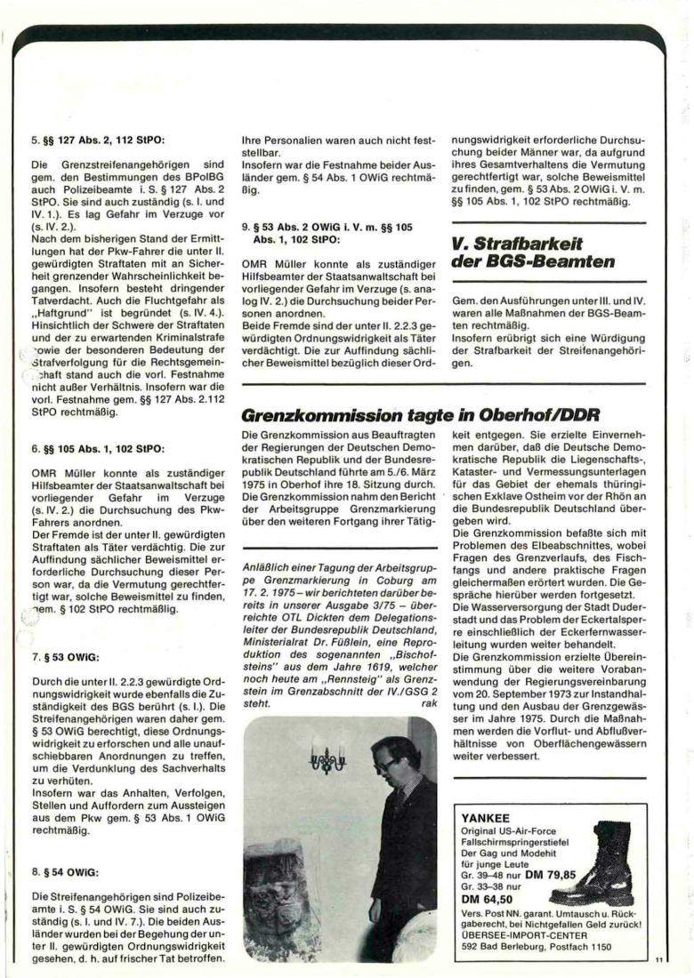 Zeitschrift des BGS 04/1975 – Seite 13
