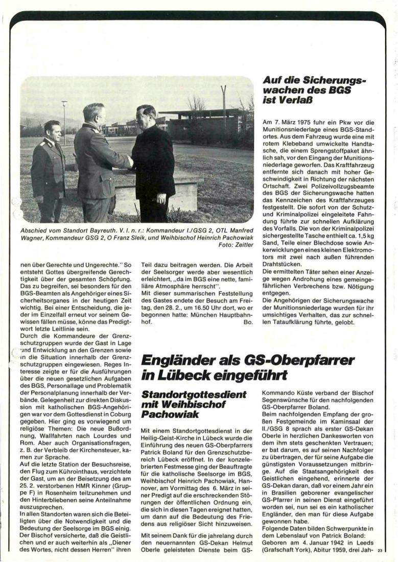 Zeitschrift des BGS 04/1975 – Seite 25