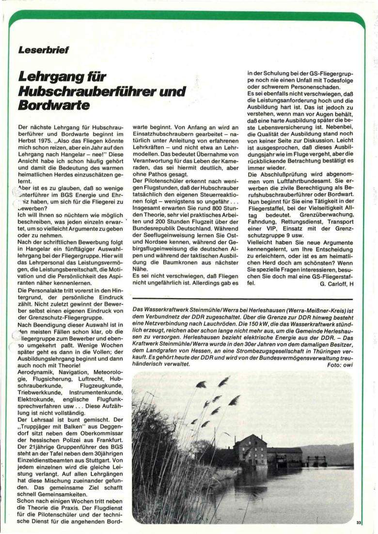 Zeitschrift des BGS 04/1975 – Seite 35