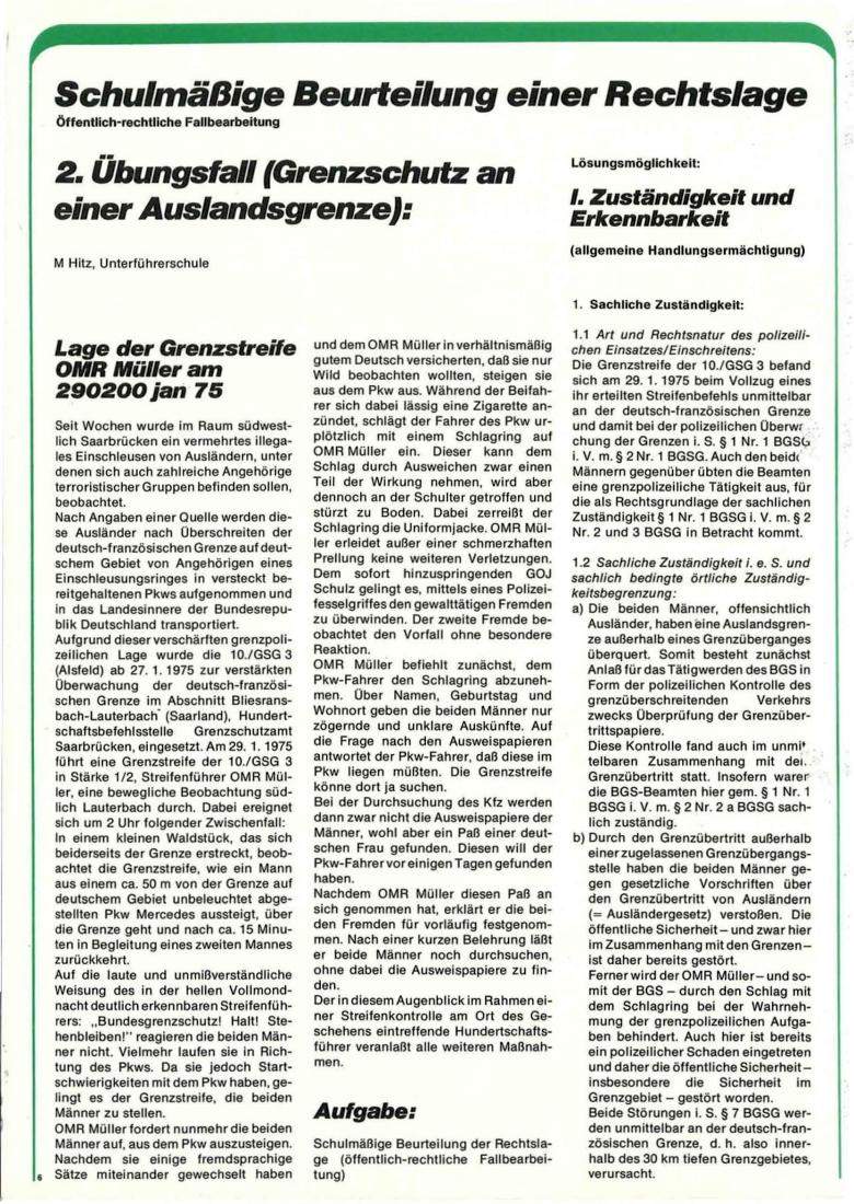 Zeitschrift des BGS 04/1975 – Seite 8