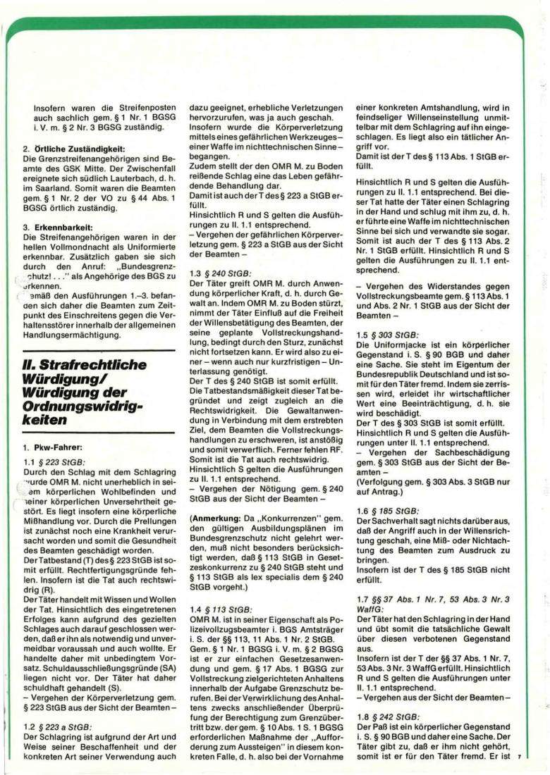 Zeitschrift des BGS 04/1975 – Seite 9