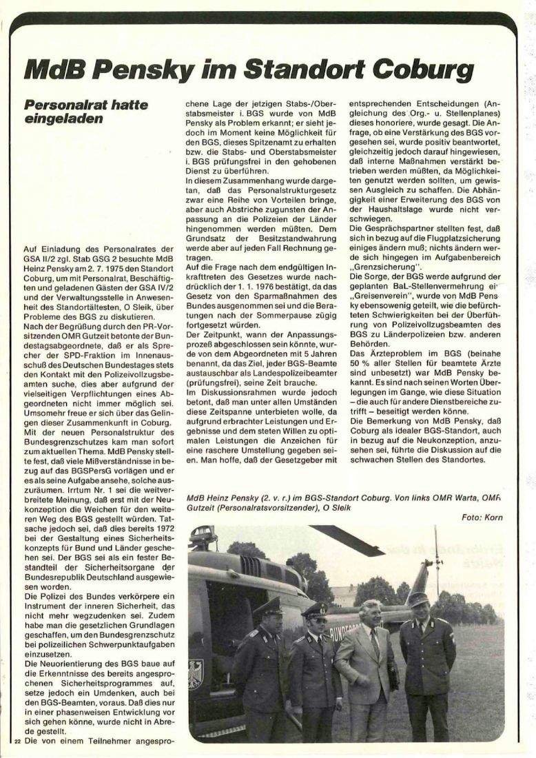 Zeitschrift des BGS 09/1975 – Seite 24