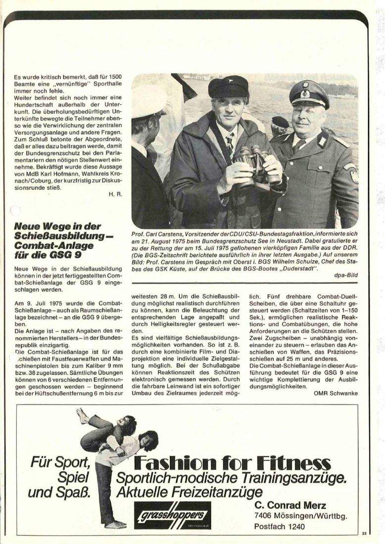 Zeitschrift des BGS 09/1975 – Seite 25