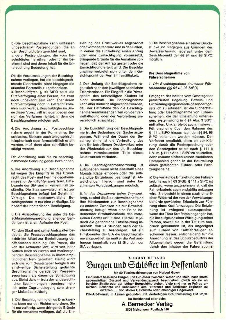 Zeitschrift des BGS 09/1975 – Seite 6