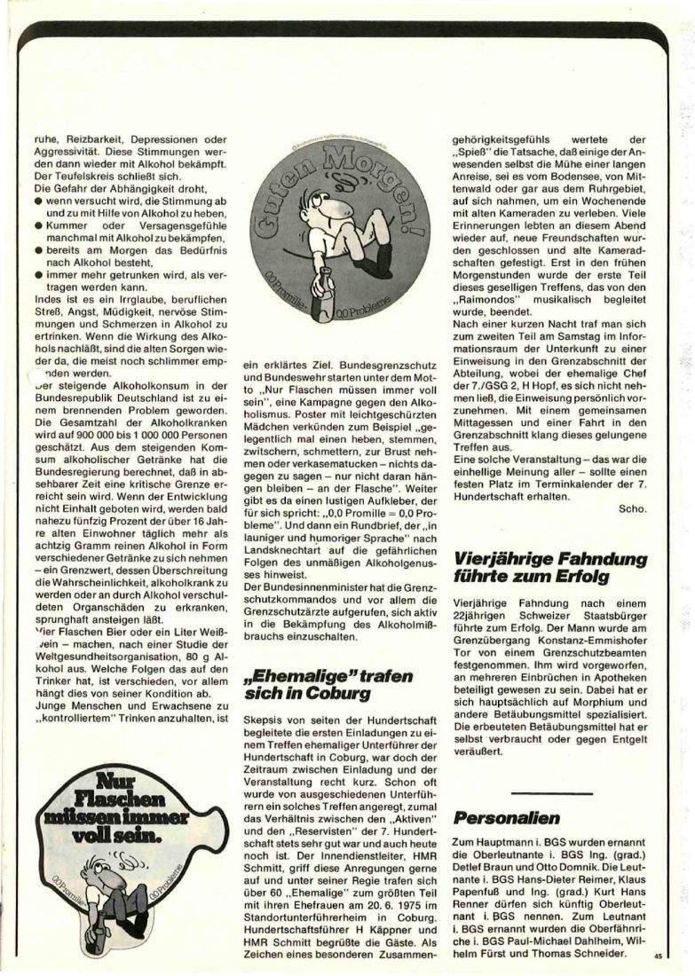Zeitschrift des BGS 09/1975 – Seite 47