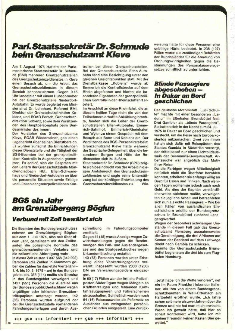 Zeitschrift des BGS 09/1975 – Seite 50