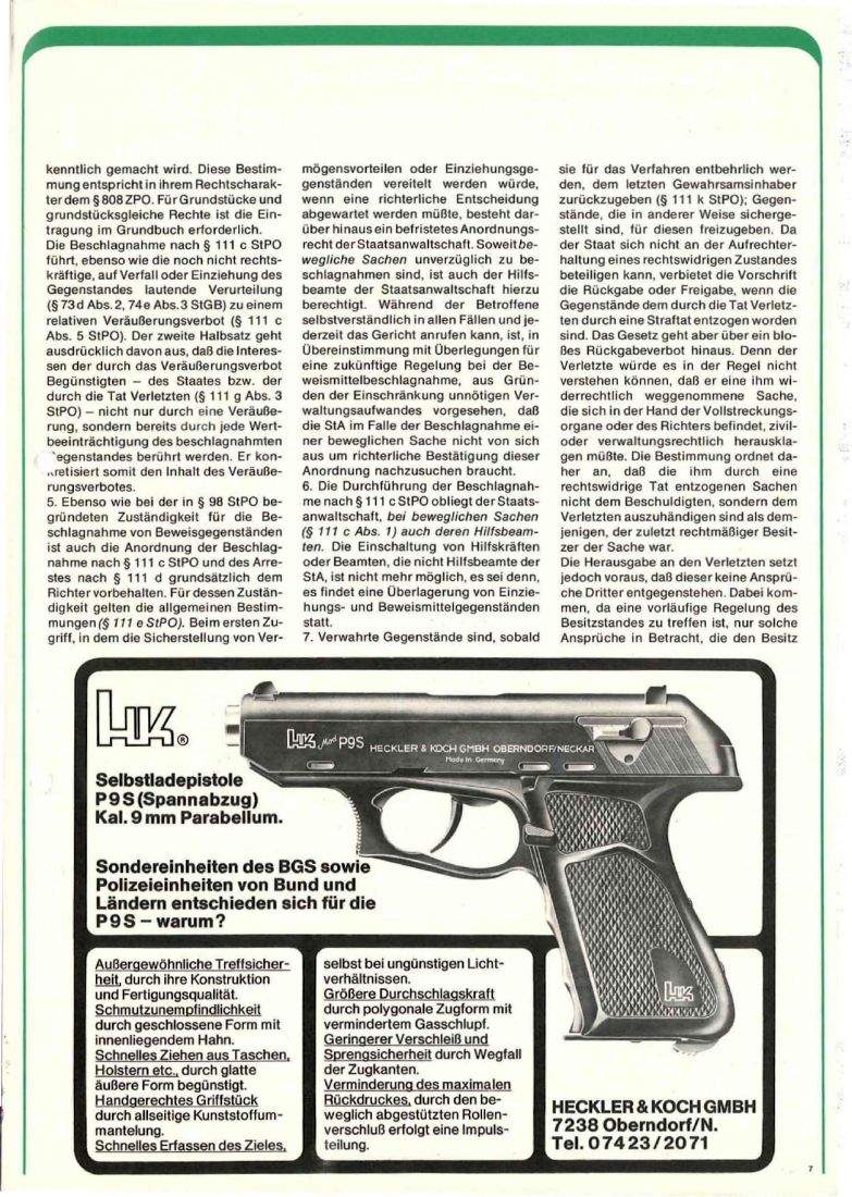 Zeitschrift des BGS 09/1975 – Seite 9