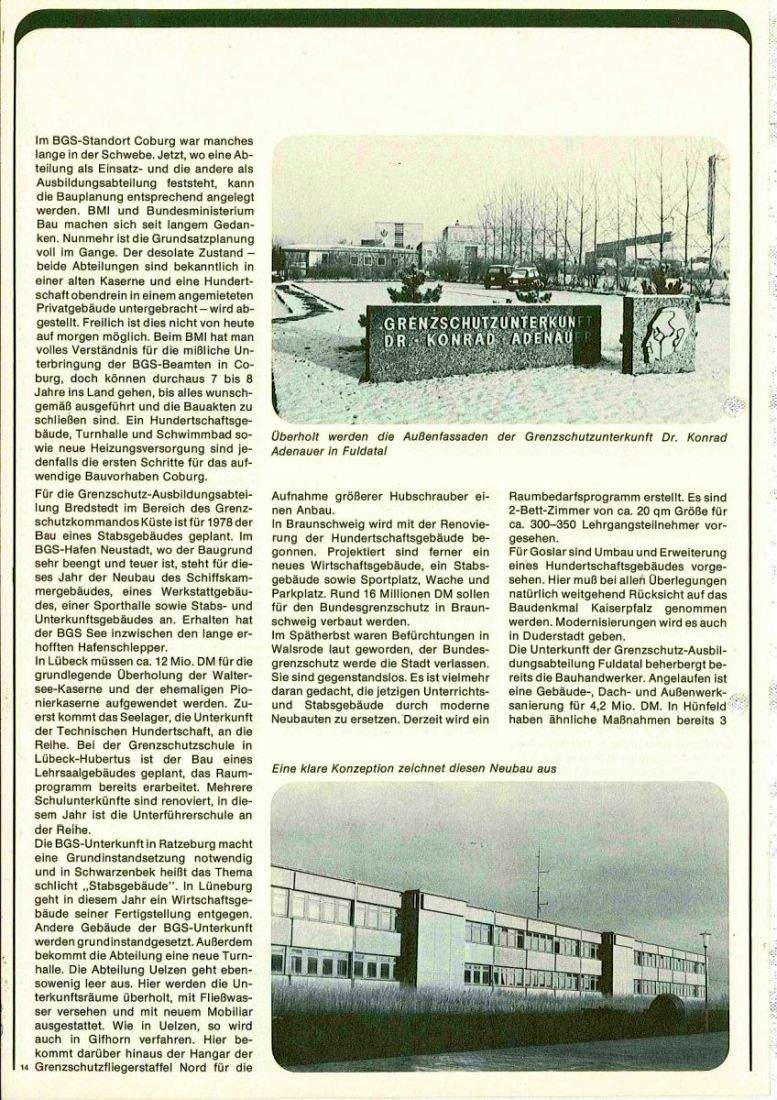 Zeitschrift des BGS 01/1977 – Seite 16