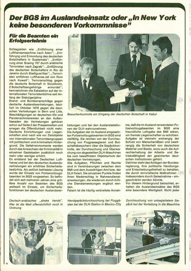 Zeitschrift des BGS 01/1977 – Seite 18