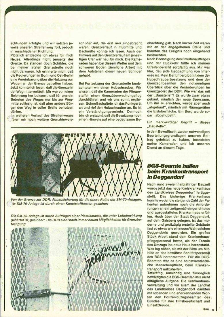 Zeitschrift des BGS 01/1977 – Seite 21