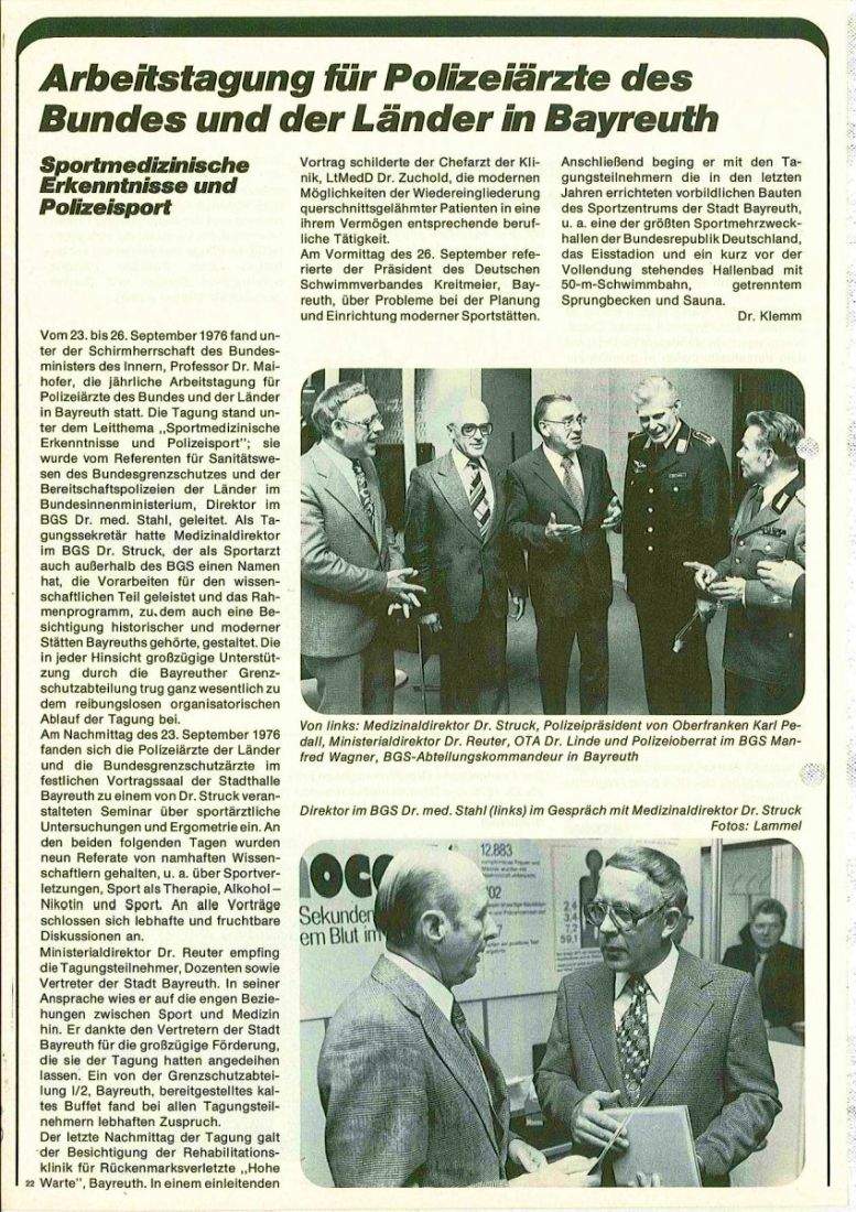 Zeitschrift des BGS 01/1977 – Seite 24