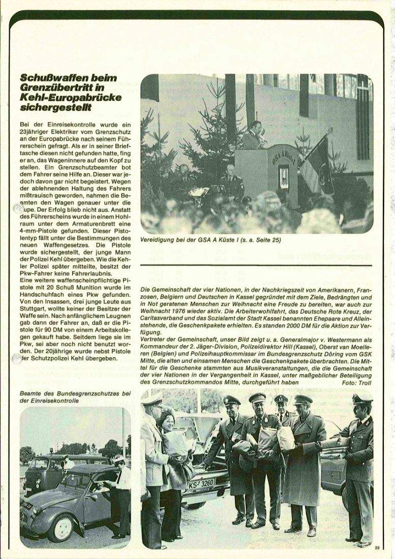 Zeitschrift des BGS 01/1977 – Seite 25