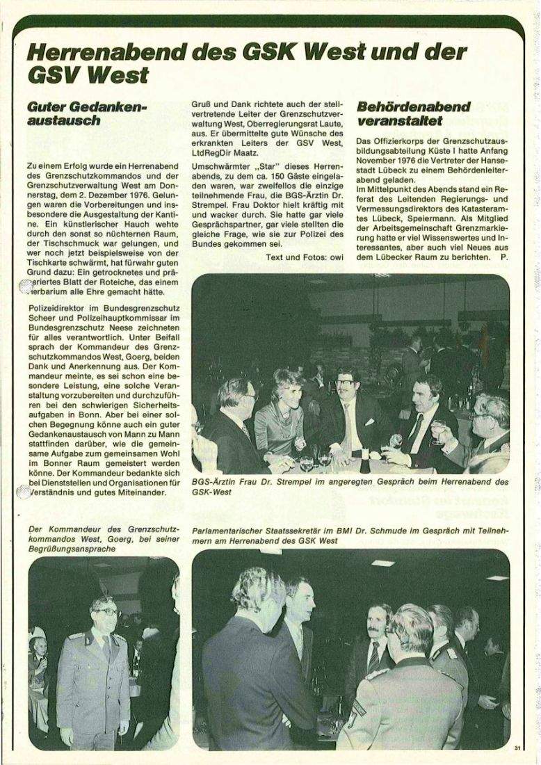 Zeitschrift des BGS 01/1977 – Seite 33