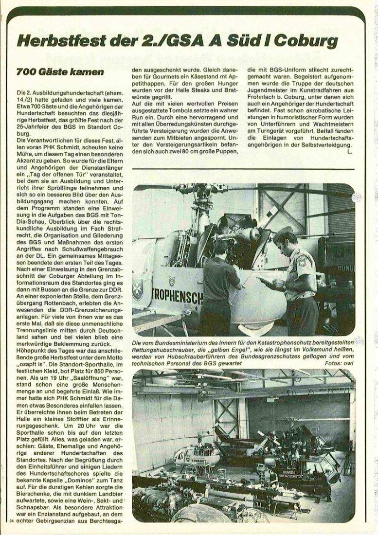 Zeitschrift des BGS 01/1977 – Seite 36