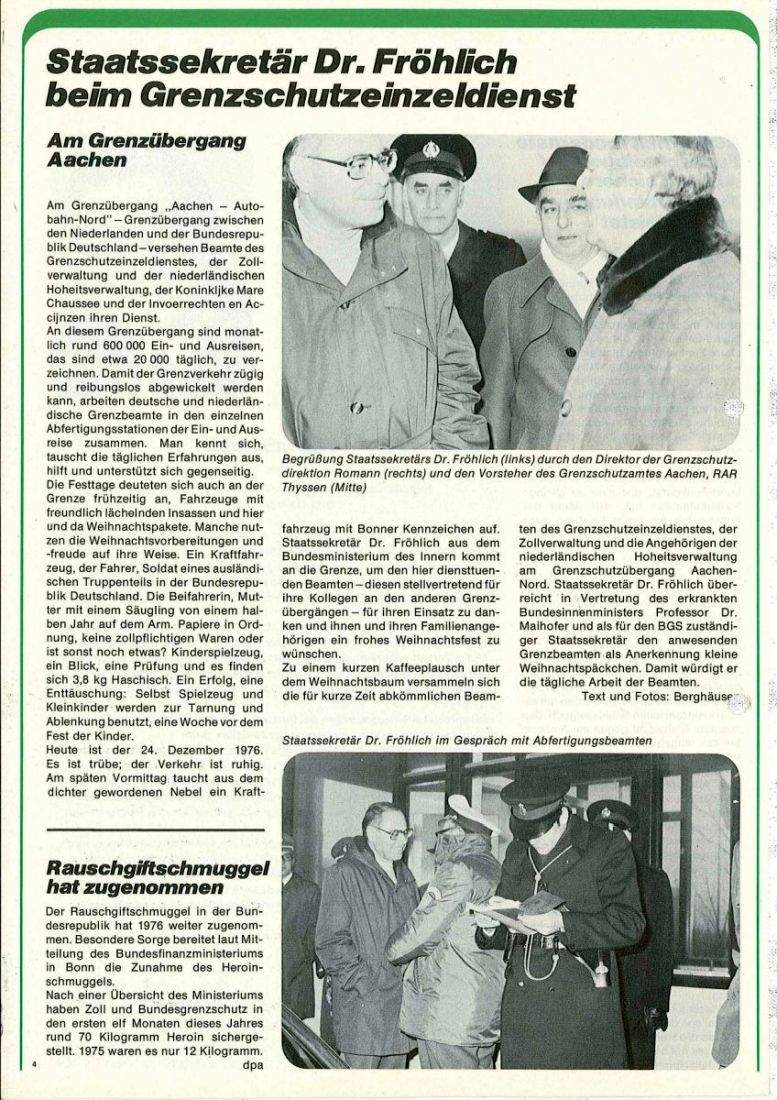 Zeitschrift des BGS 01/1977 – Seite 6