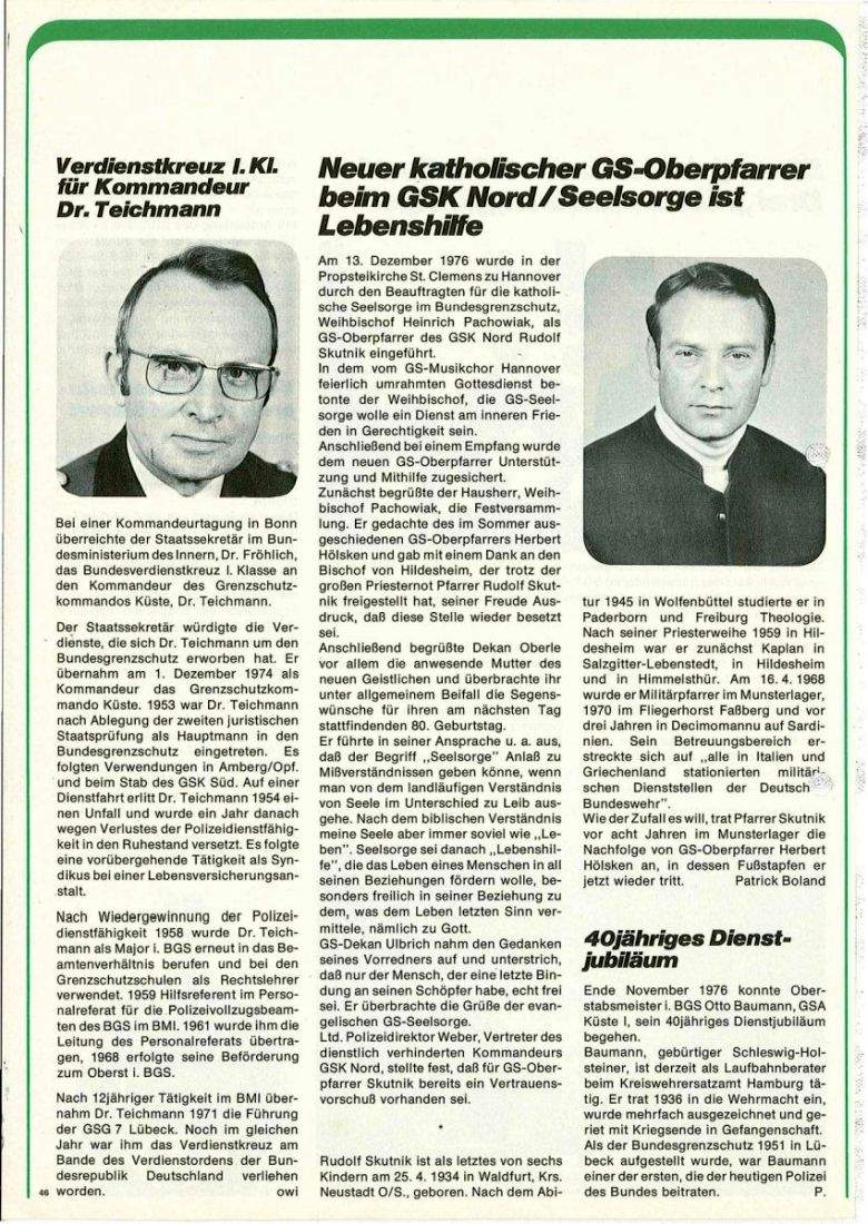Zeitschrift des BGS 01/1977 – Seite 48