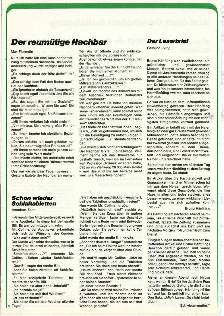 Zeitschrift des BGS 01/1977 – Seite 52