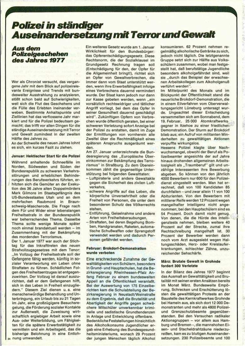 Zeitschrift des BGS 01/1978 – Seite 26