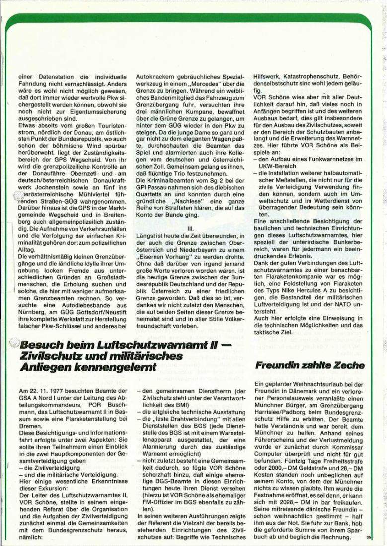 Zeitschrift des BGS 01/1978 – Seite 37