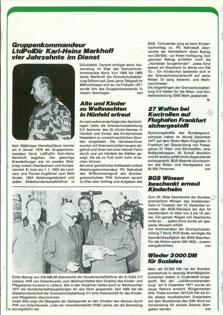Zeitschrift des BGS 01/1978 – Seite 40