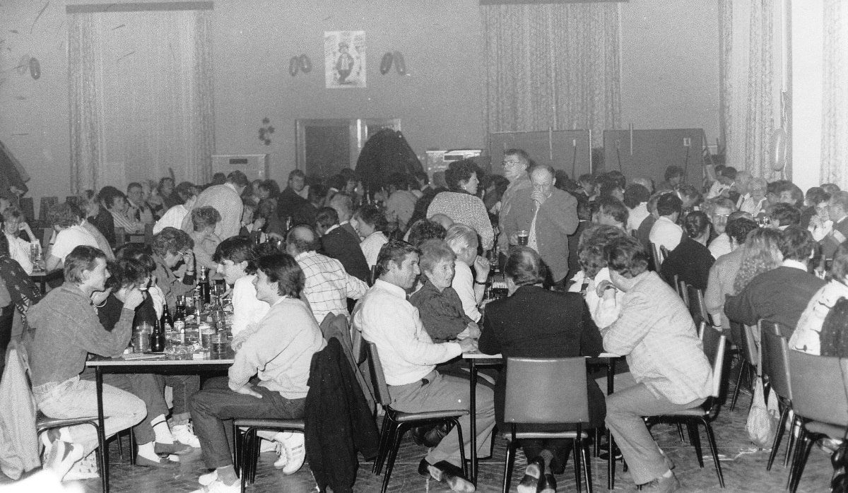 Gemeinsame Silvesterfeier 31.12.1989