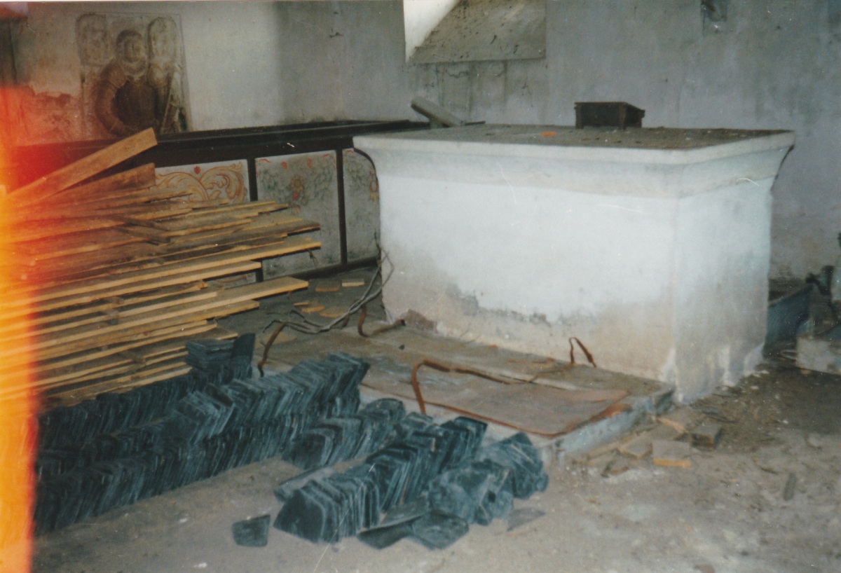 Kirche Wahlhausen Altar 18.11.1989