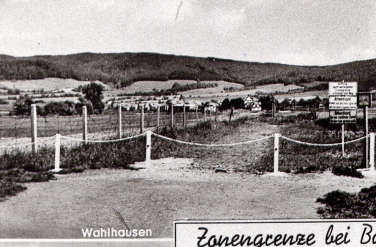 Grenze 1952 zwischen Bad Sooden-Allendorf und Wahlhausen