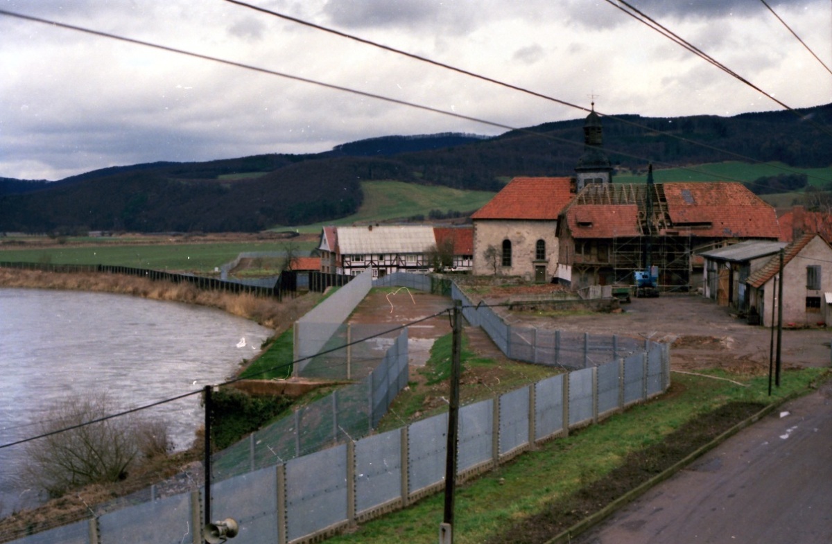 Abriss Unterhaus in Wahlhausen 1988 - Bild 2